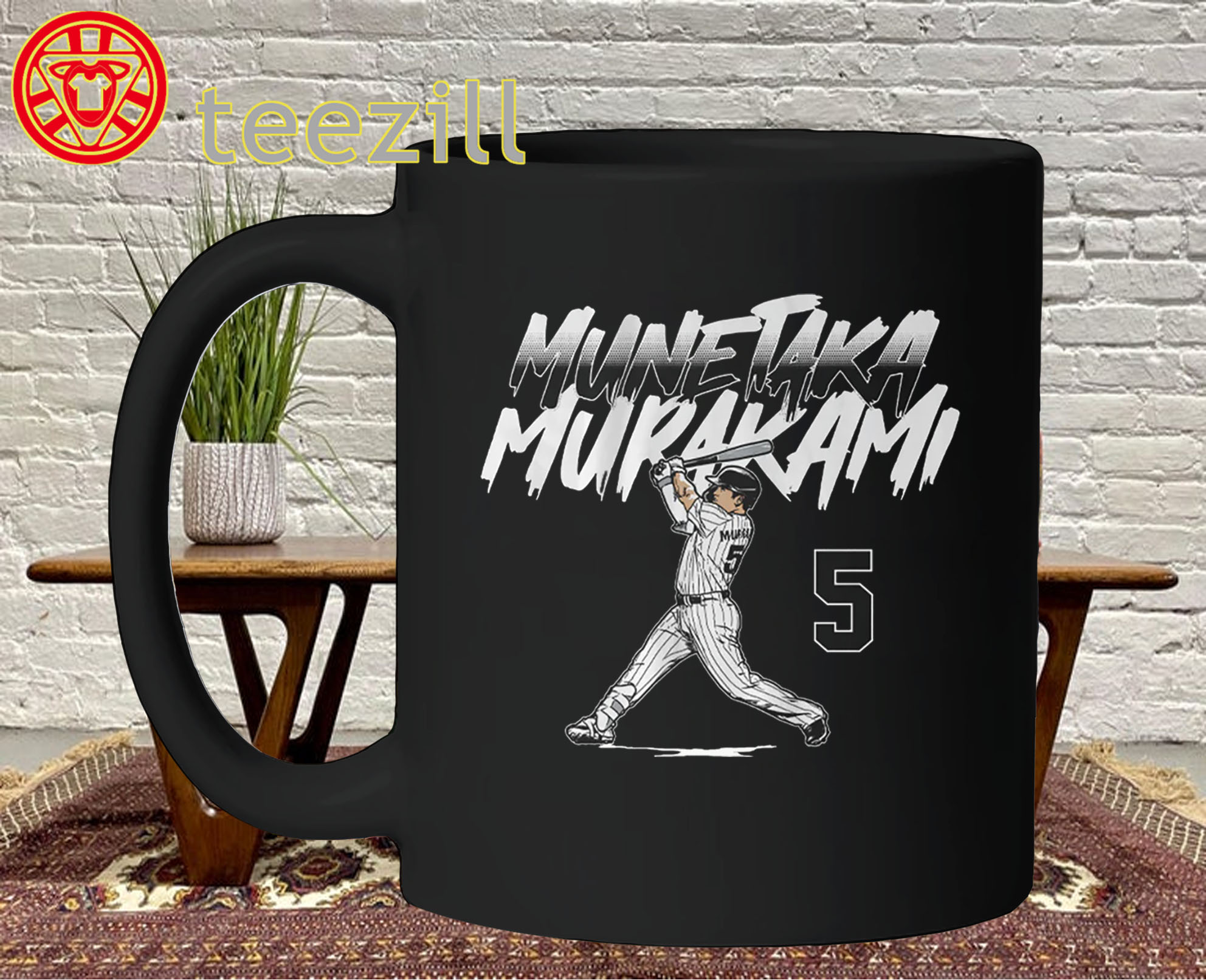 Slugger Swing Number Design - Fans Gear Mug