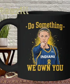 Sophie Cunningham Do Something Shirt – Indiana Basketball Viral Quote Mug