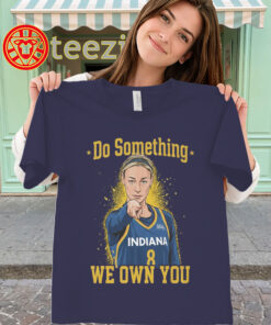 Sophie Cunningham Do Something Shirt – Indiana Basketball Viral Quote classic