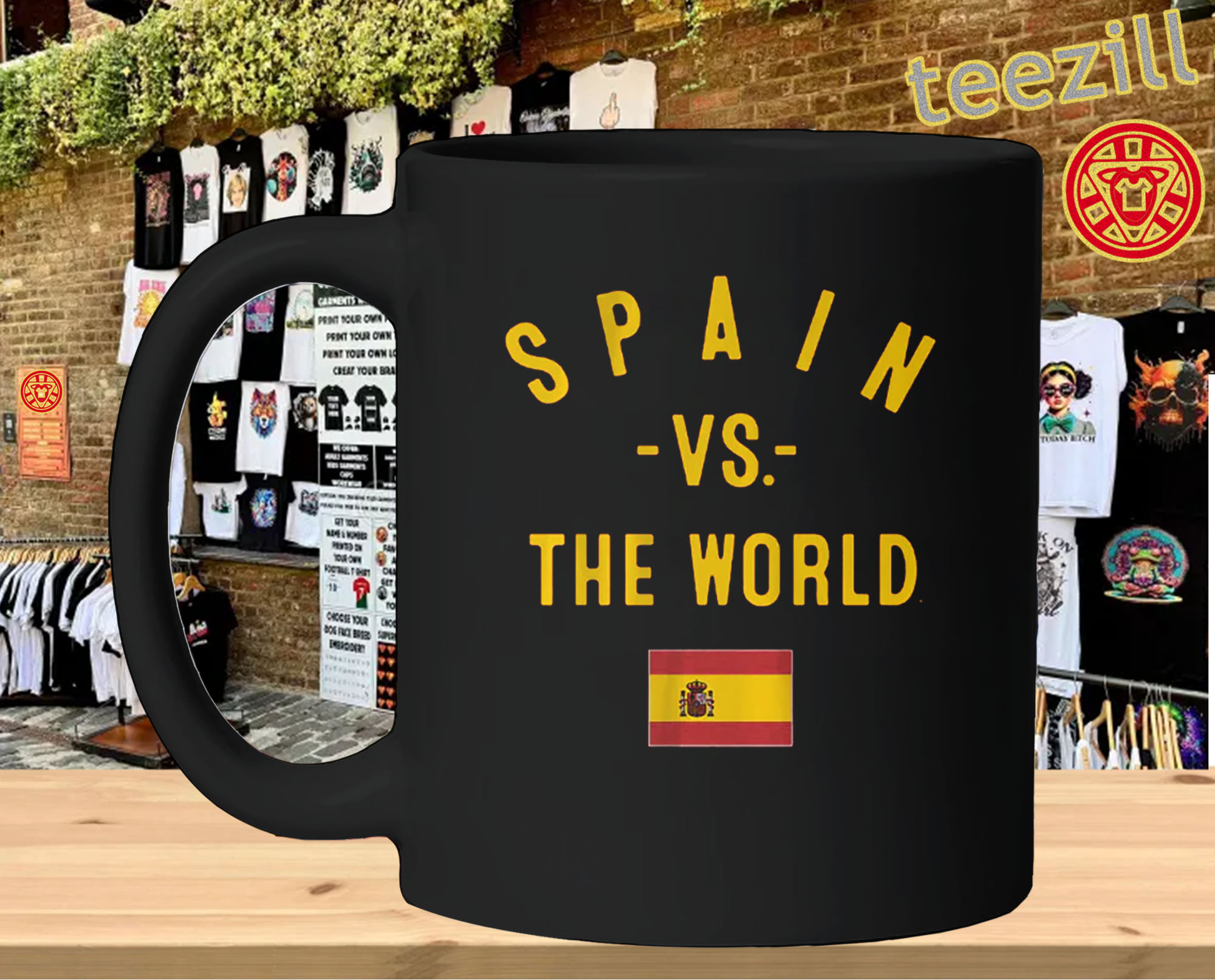Spain vs The World Shirt - World Cup 2026 Fan mug