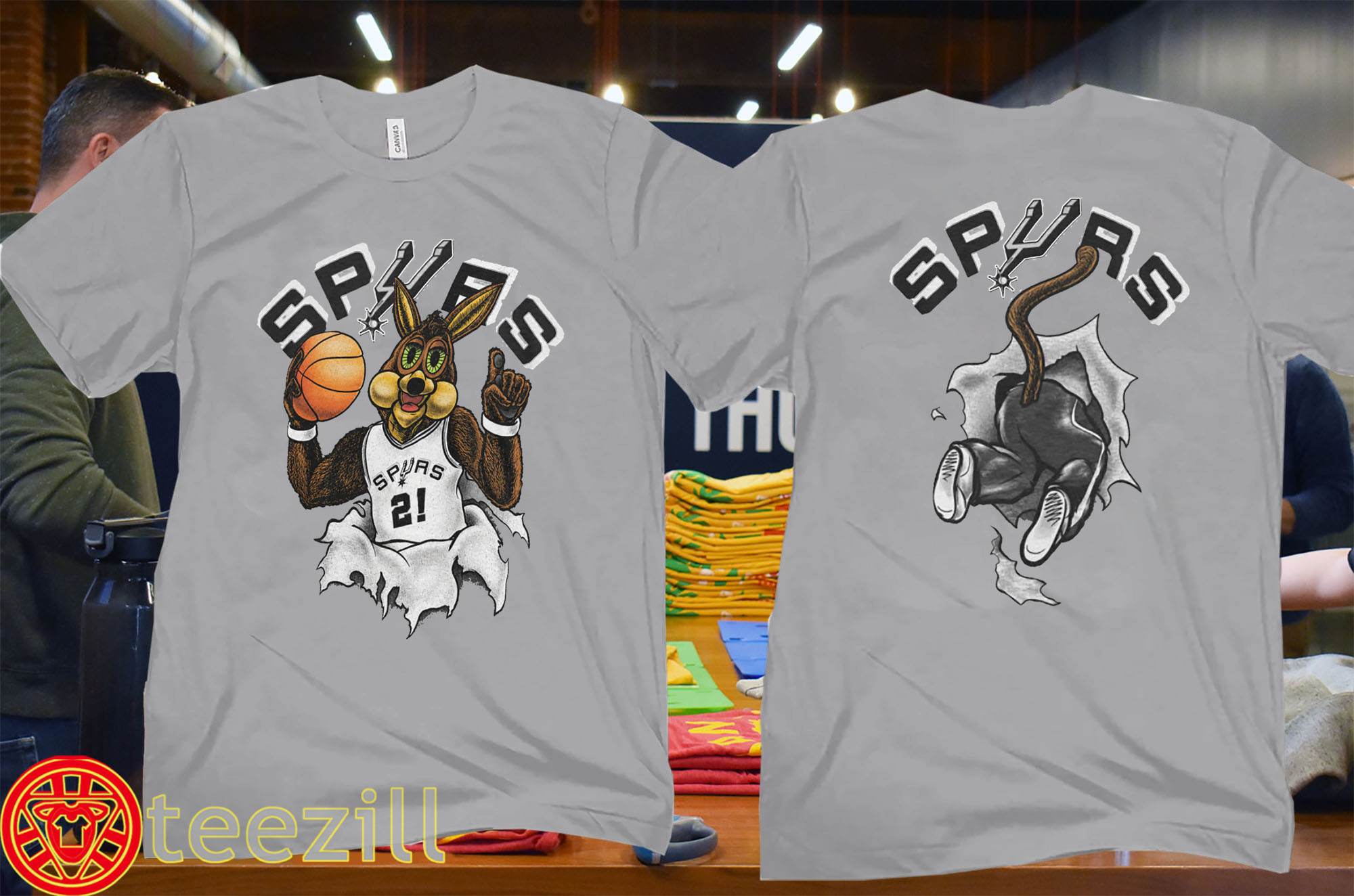 Spurs Bunny 21 Shirt – Funny San Antonio Basketball Tee