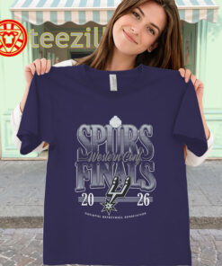 Spurs Western Conference Finals Shirt – 2026 Playoff classic