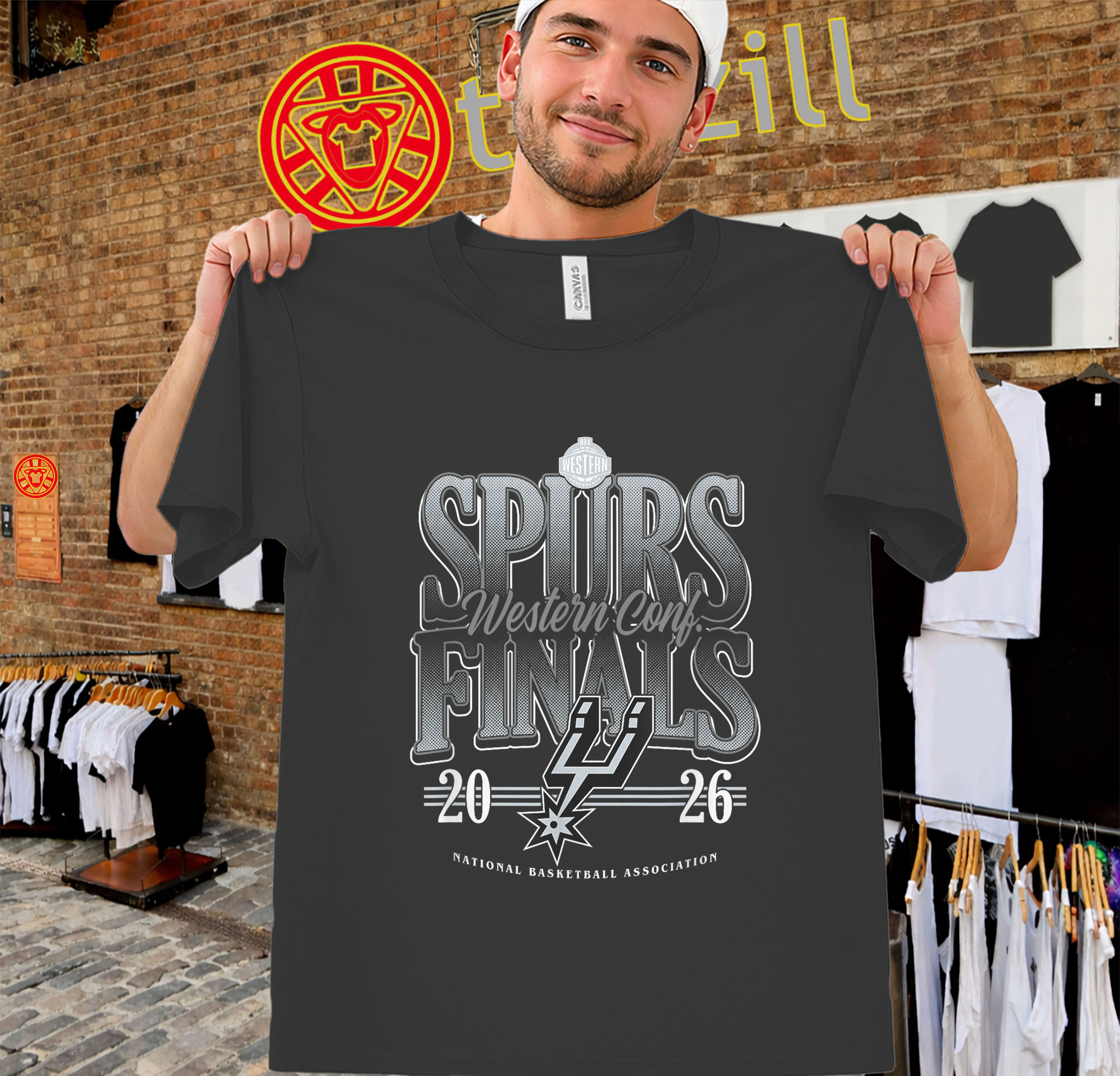 Spurs Western Conference Finals Shirt – 2026 Playoff