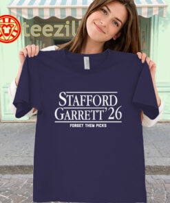 Stafford Garrett 26 Shirt - LA Rams of Myles Garrett & Matthew Stafford Football-classic