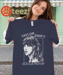 Taylor Swift CIA Psyop Shirt – Conspiracy Meme Tee