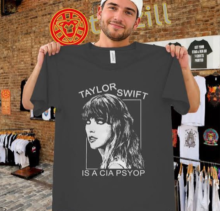 Taylor Swift CIA Psyop Shirt – Conspiracy Meme