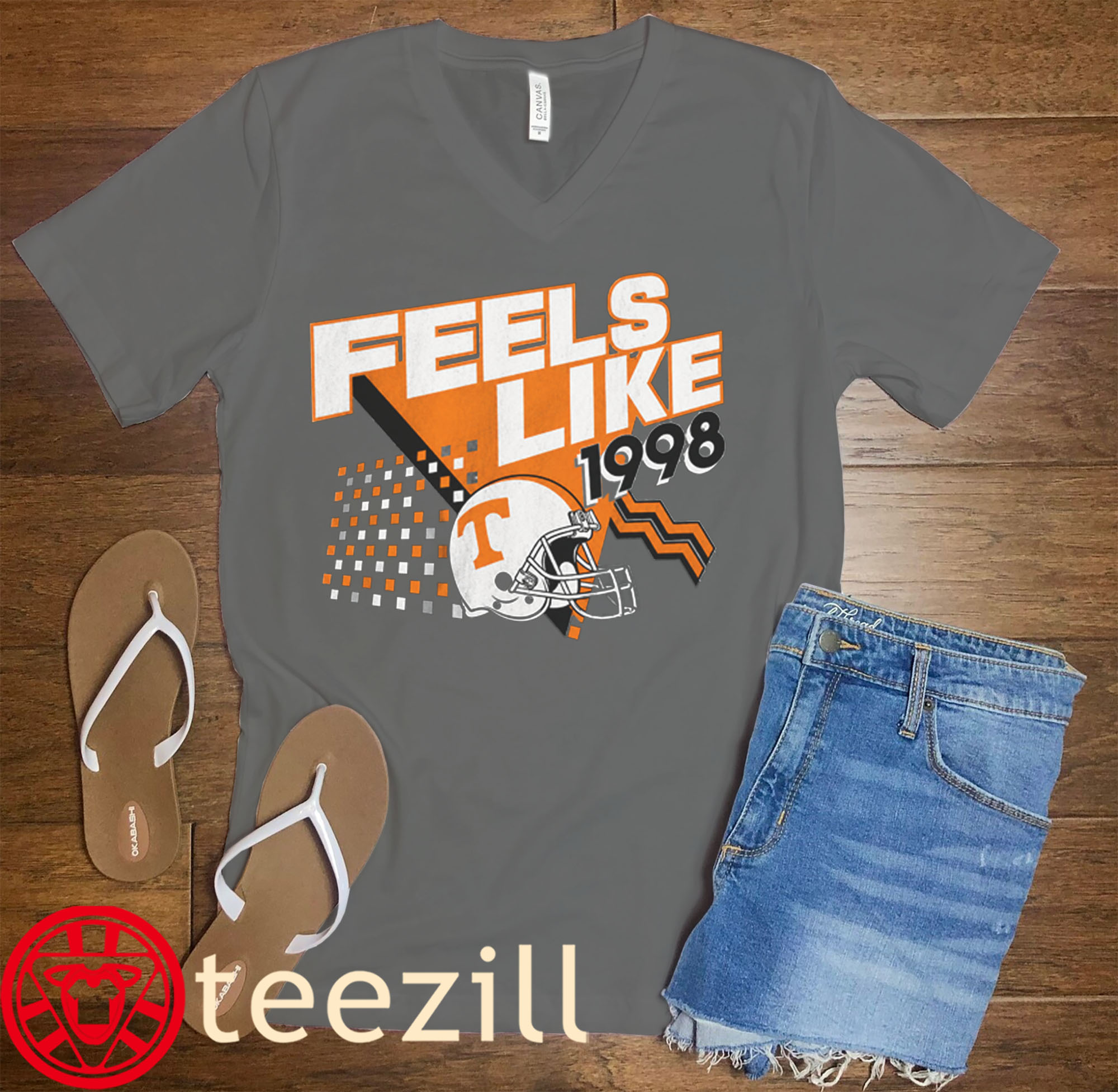 Tennessee Football Feels Like 1998 Shirt - Vols Fan Tee