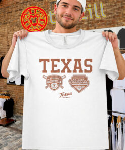 Texas Softball Back-to-Back Champs Shirt – WCWS Champions Logos