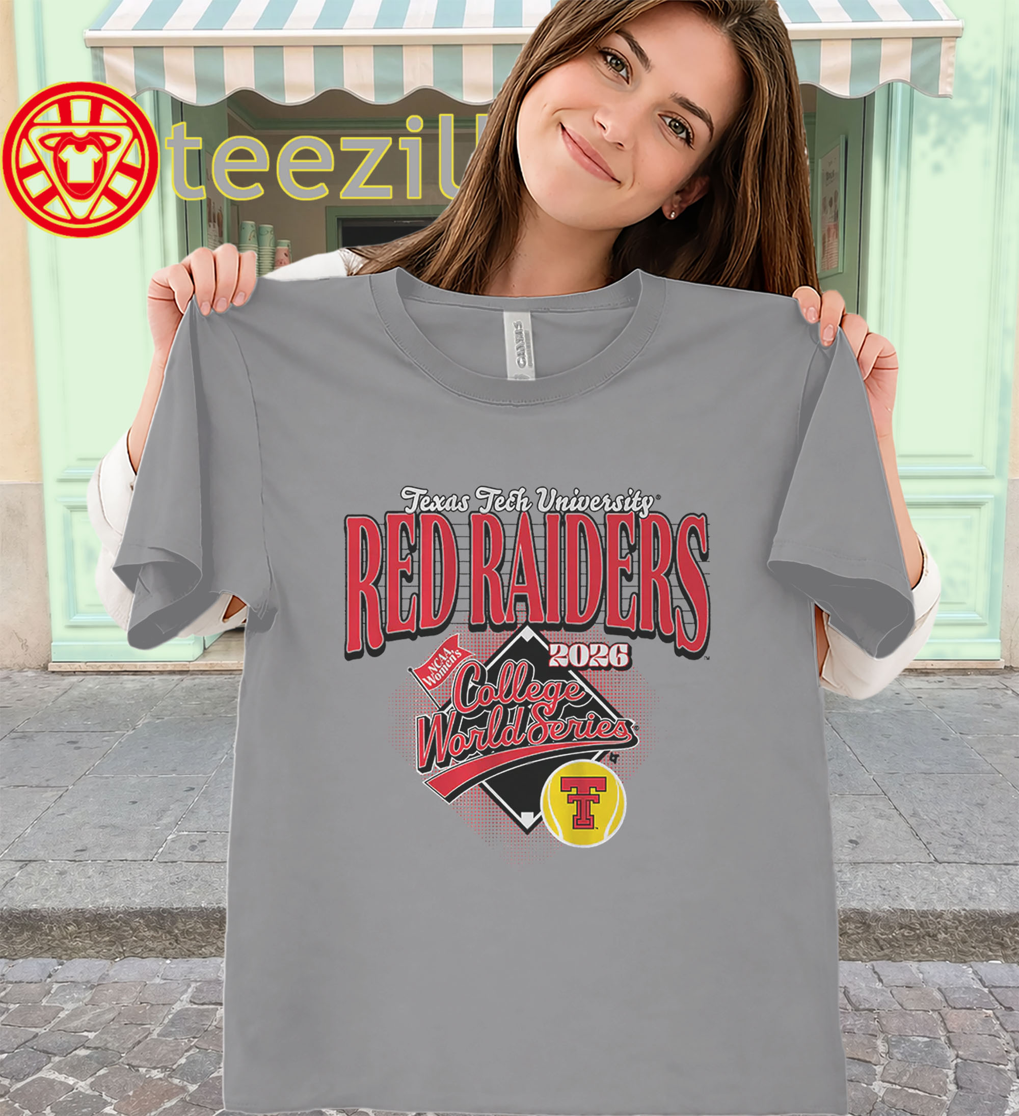 Texas Tech Softball Shirt – 2026 Women's College World Series-classic