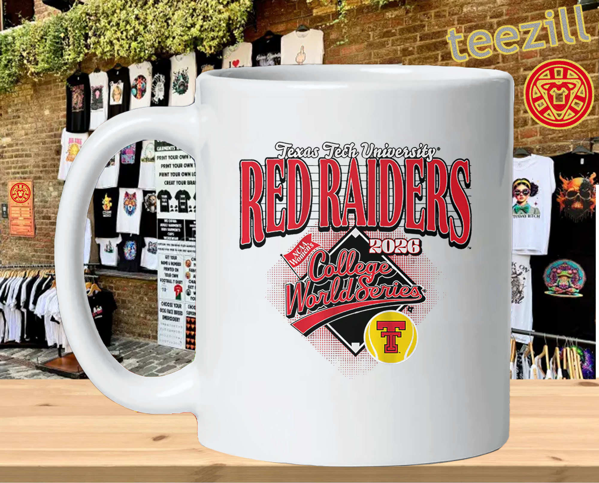 Texas Tech Softball – 2026 Women's College World Series-mug