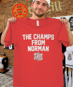 The Champs From Norman Shirt - Oklahoma Baseball Champions Tee