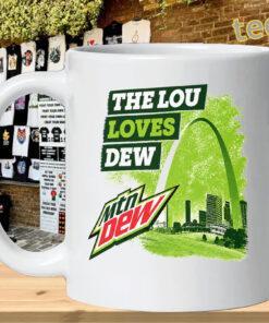 The Lou Loves Dew mug