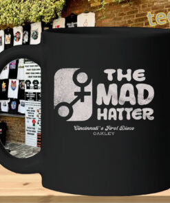 The Mad Hatter Shirt - Cincinnati's First Disco Oakley Mug