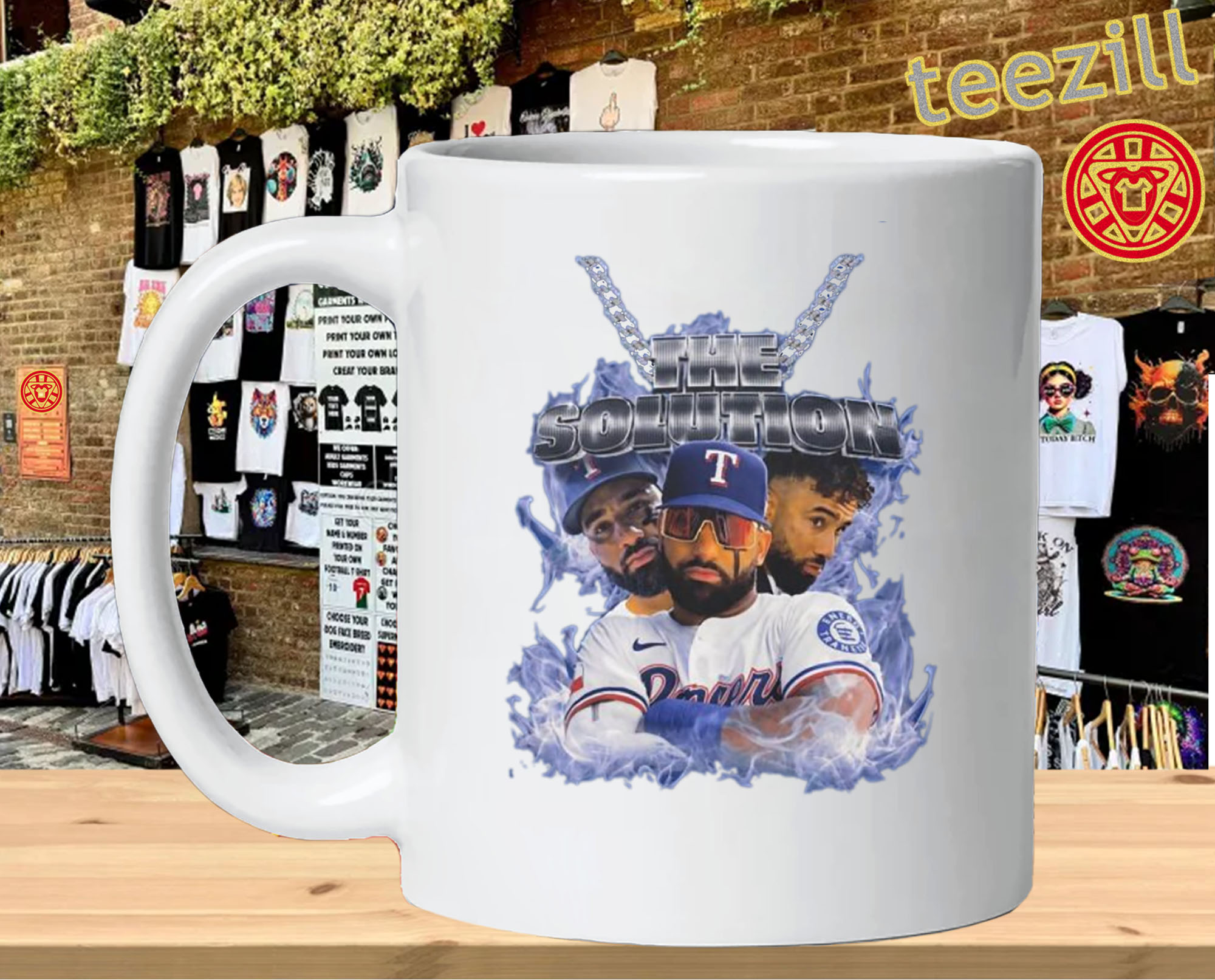 The Solution – Ezequiel Duran 2026 Baseball Tee-mug