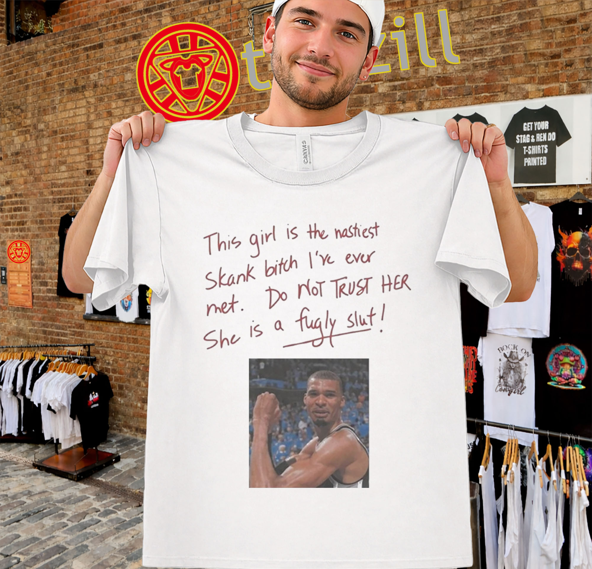 This Girl Is The Nastiest Skank Bitch Shirt