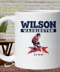 Tom Wilson Retro Hockey Shirt - Washington Pixel Hockey Mug