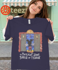 Tower of Terror Shirt - Mickey Checks Into The Twilight Zone classic