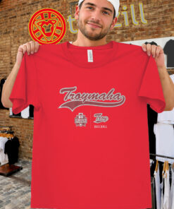 Troy Baseball College World Series Shirt - TroyMaha Logo