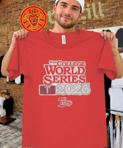 Troy Baseball First Trip to Omaha 2026 Shirt - College World Series