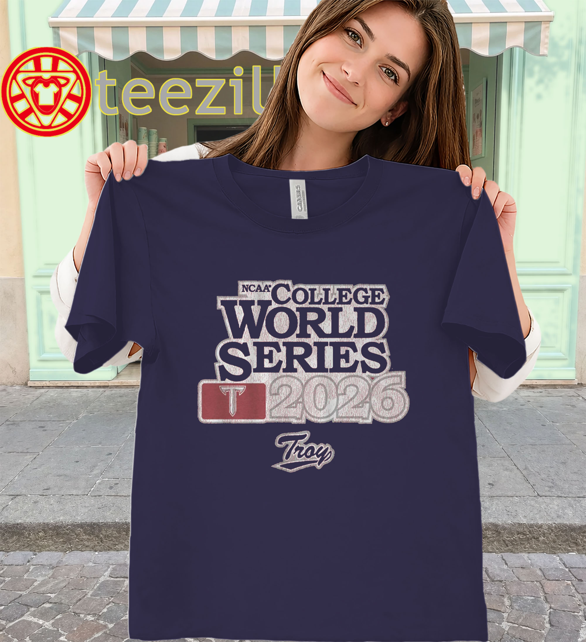 Troy Baseball First Trip to Omaha 2026 Shirt