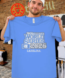 UNC Baseball 2026 College World Series Shirt