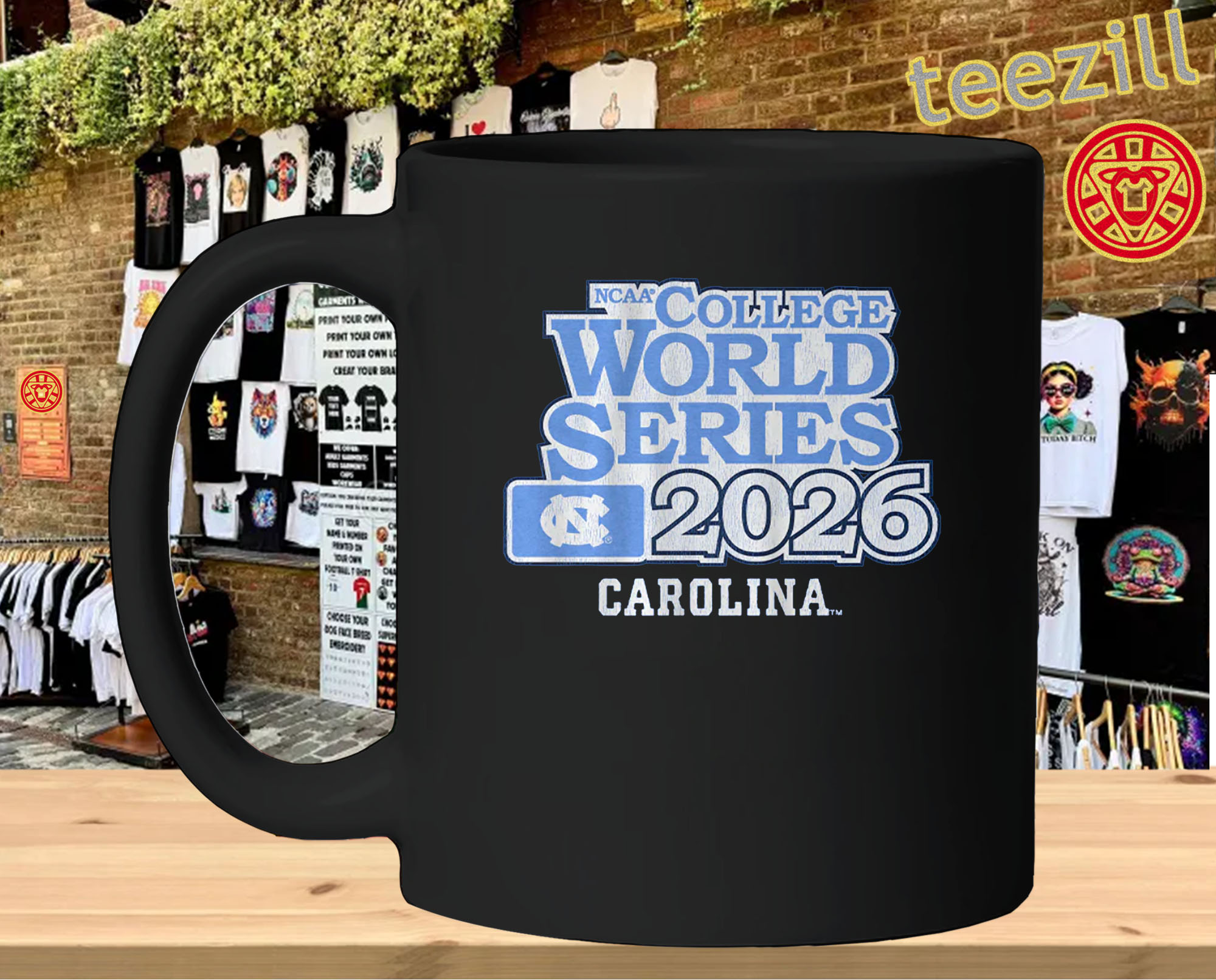 UNC Baseball 2026 College World Series Shirt mug