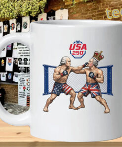 USA 250 MMA – America 250 Patriotic Fight Funny-mug