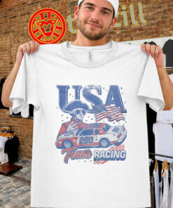 USA Team Racing Shirt – Vintage 250 Patriotic Racing