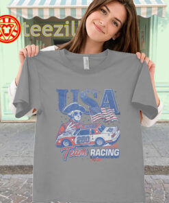 USA Team Racing Shirt – Vintage 250 Patriotic Racing -classic