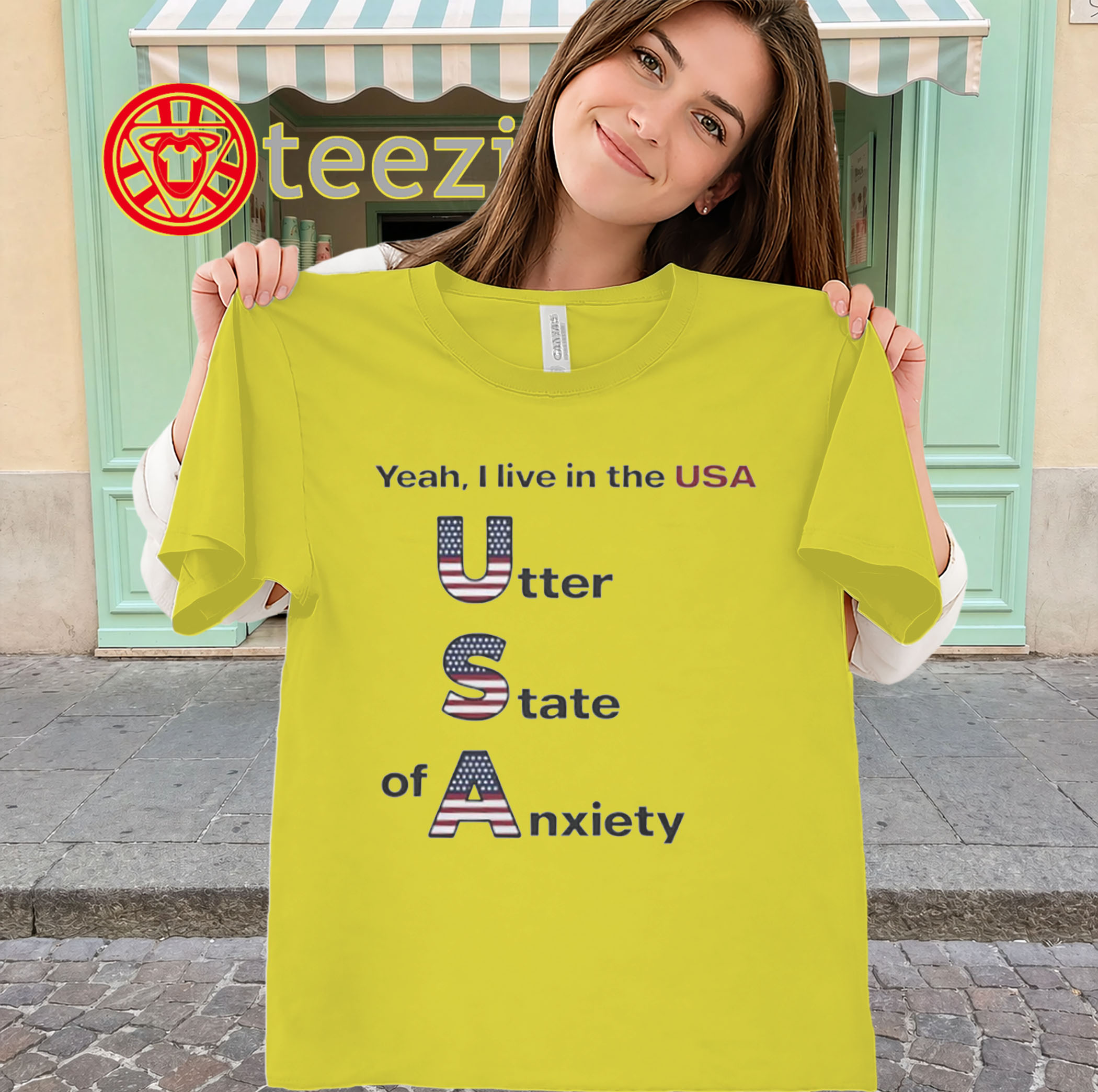 Utter State of Anxiety Shirt - USA Politics classic