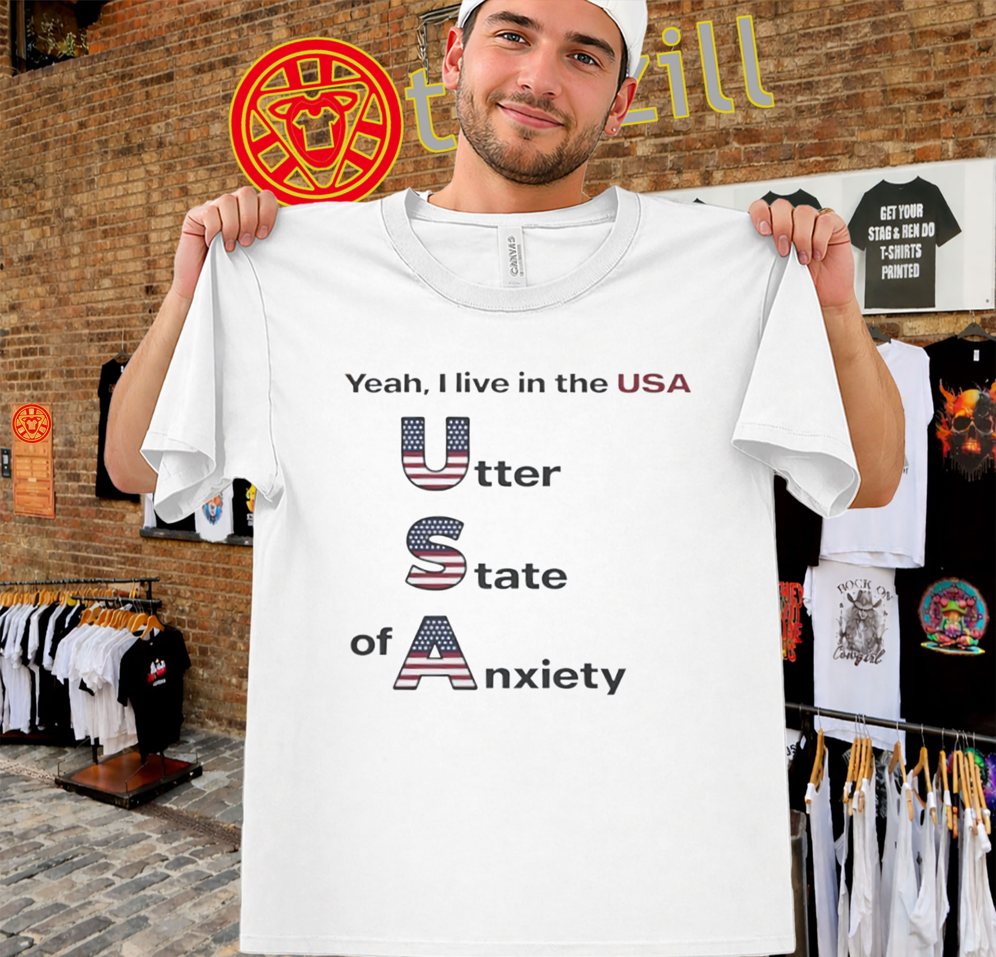 Utter State of Anxiety Shirt - USA Politics