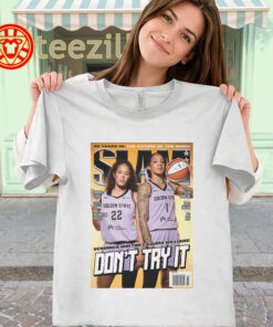 Veronica Burton And Gabby Williams Shirt – Twin Flame Defense Graphic classic