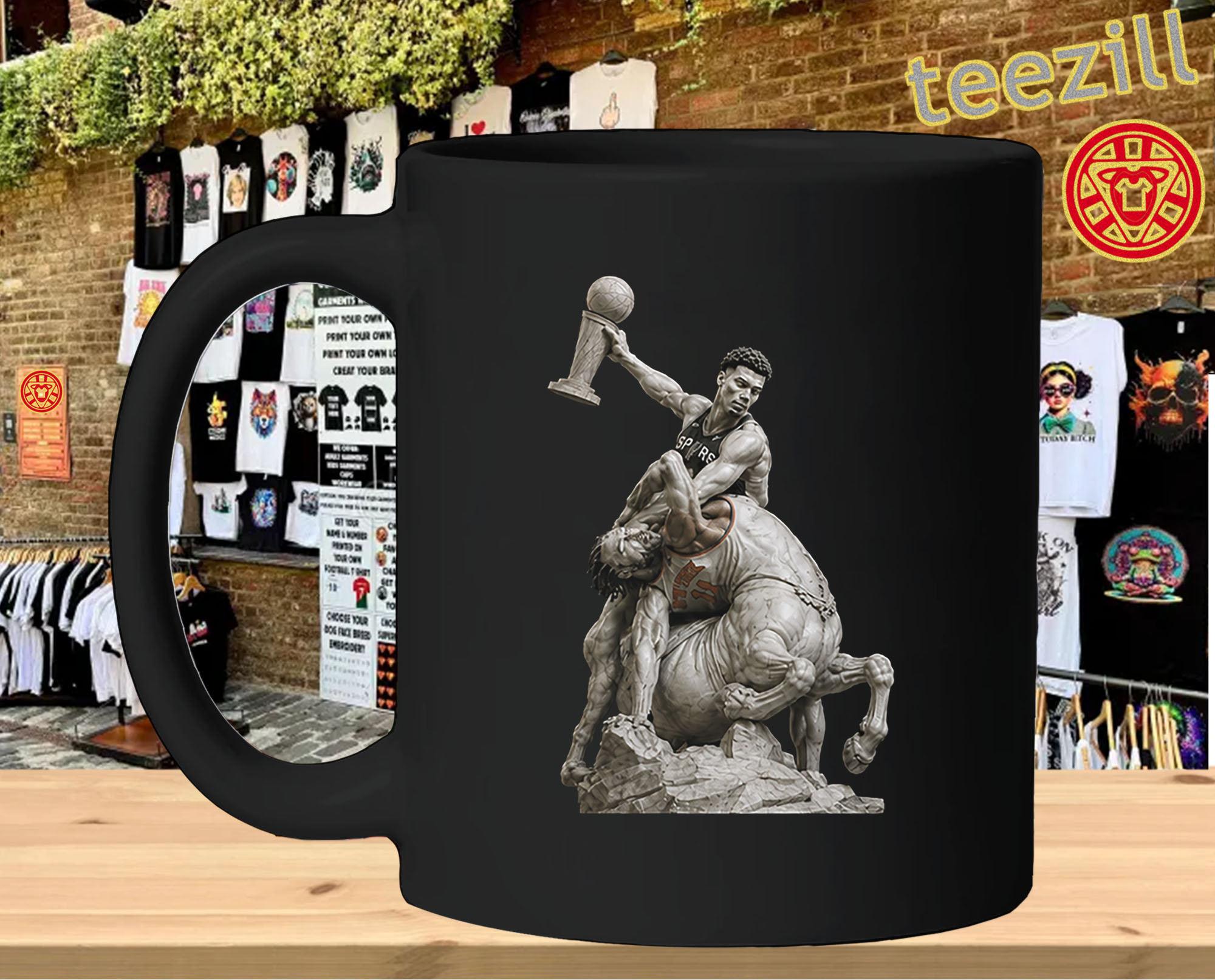 Wemby Trophy Shirt - San Antonio Spurs Finals Mug