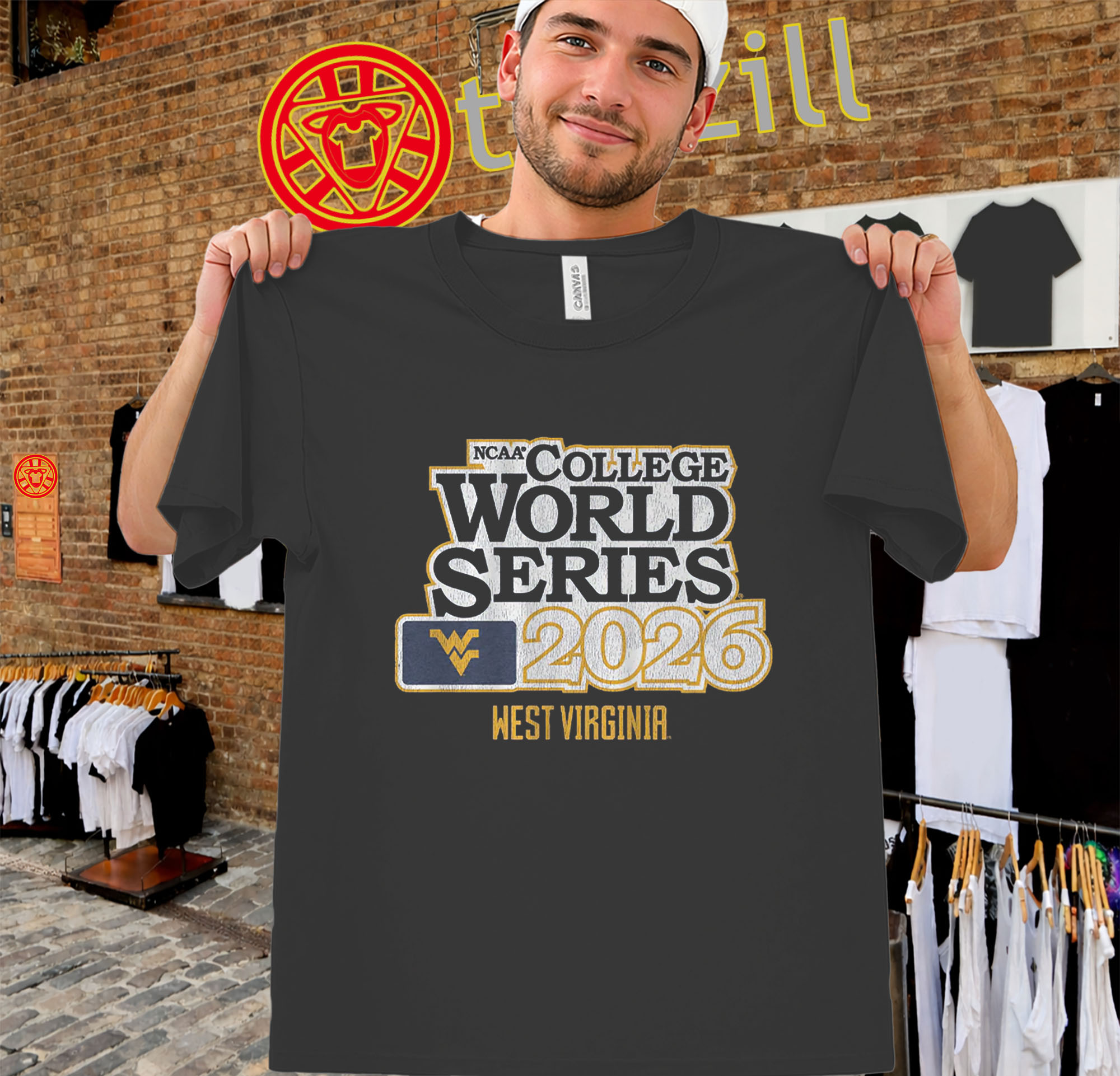 West Virginia Baseball 2026 College World Series Shirt - WVU Omaha CWS Tee