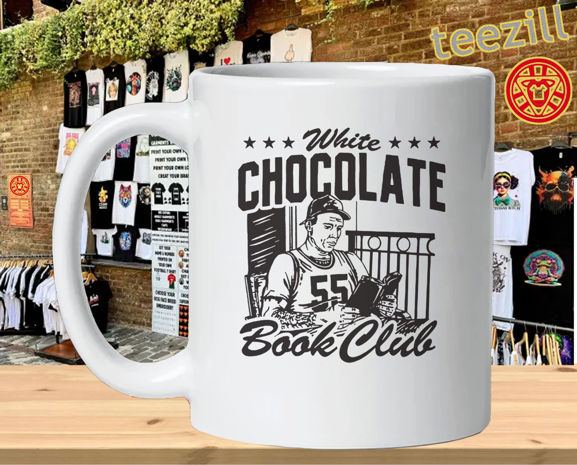 White Chocolate Book Club - Jason Williams Basketball mug