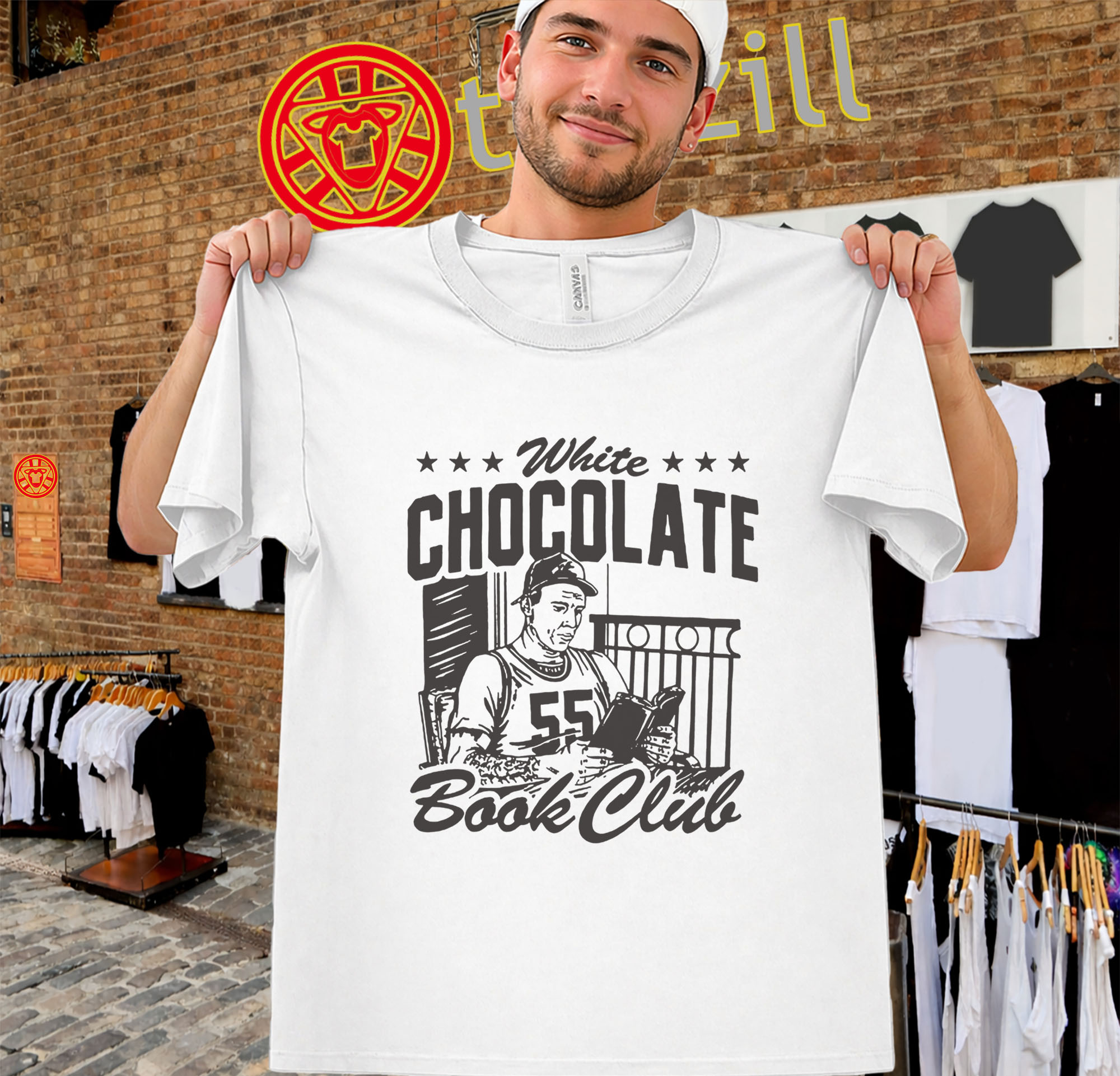 White Chocolate Book Club Shirt - Jason Williams Basketball Tee