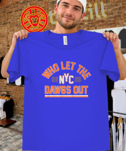 Who Let The Dawgs Out Shirt - NYC 2026 Champs