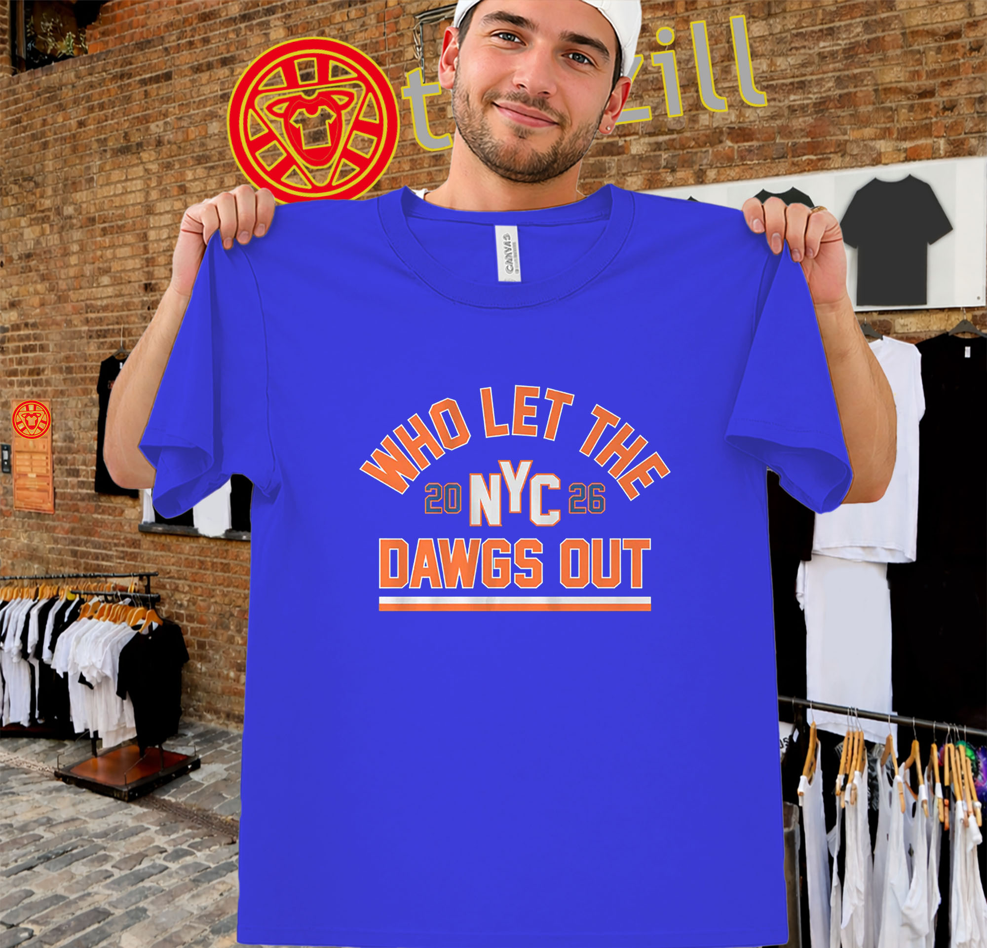 Who Let The Dawgs Out Shirt - NYC 2026 Champs