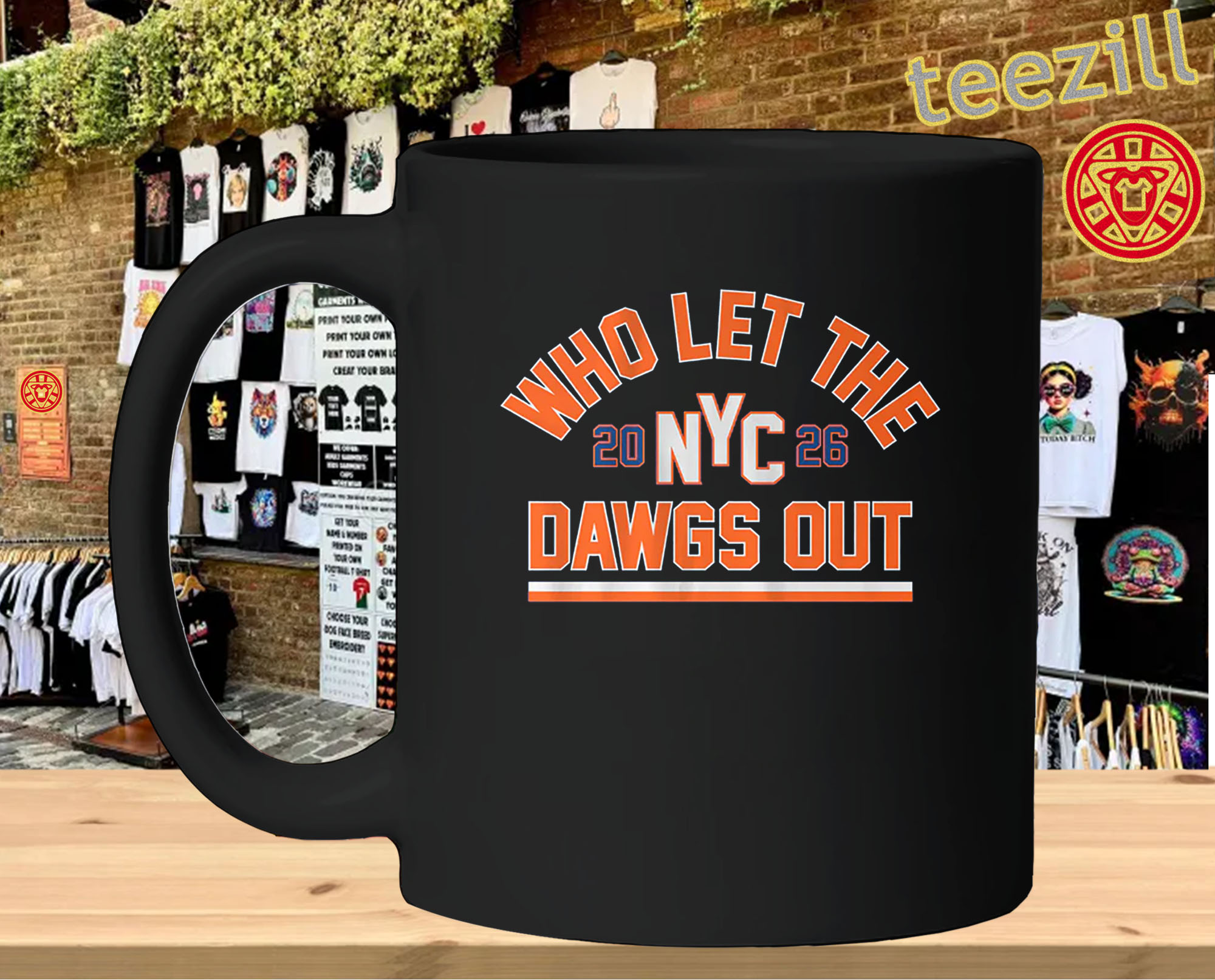 Who Let The Dawgs Out mug