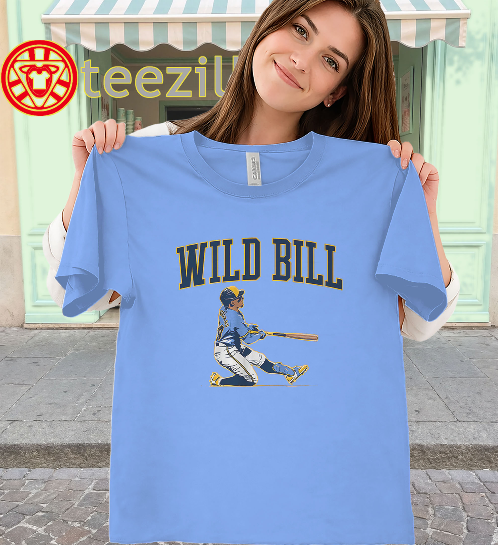 William Contreras Milwaukee Baseball Shirt