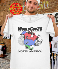 World Cup 26 CUM Map Shirt - Funny North America Soccer Tee