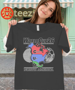 World Cup 26 CUM Map Shirt - Funny North America Soccer Tees