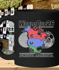 World Cup 26 CUM Map Shirt - Funny North America Soccer mug