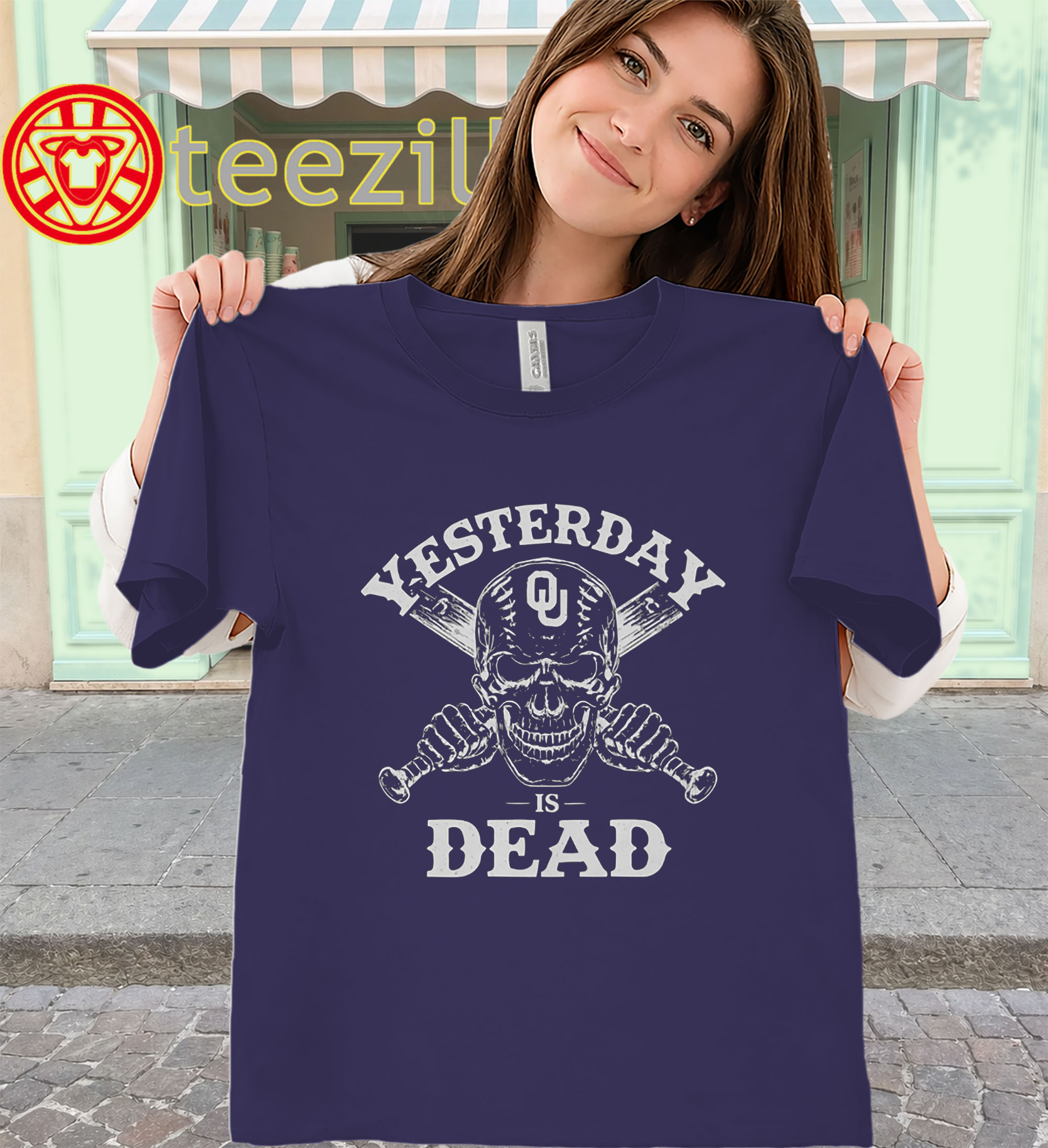 Yesterday Is Dead T-Shirt – Oklahoma Sooners Baseball Super Regional
