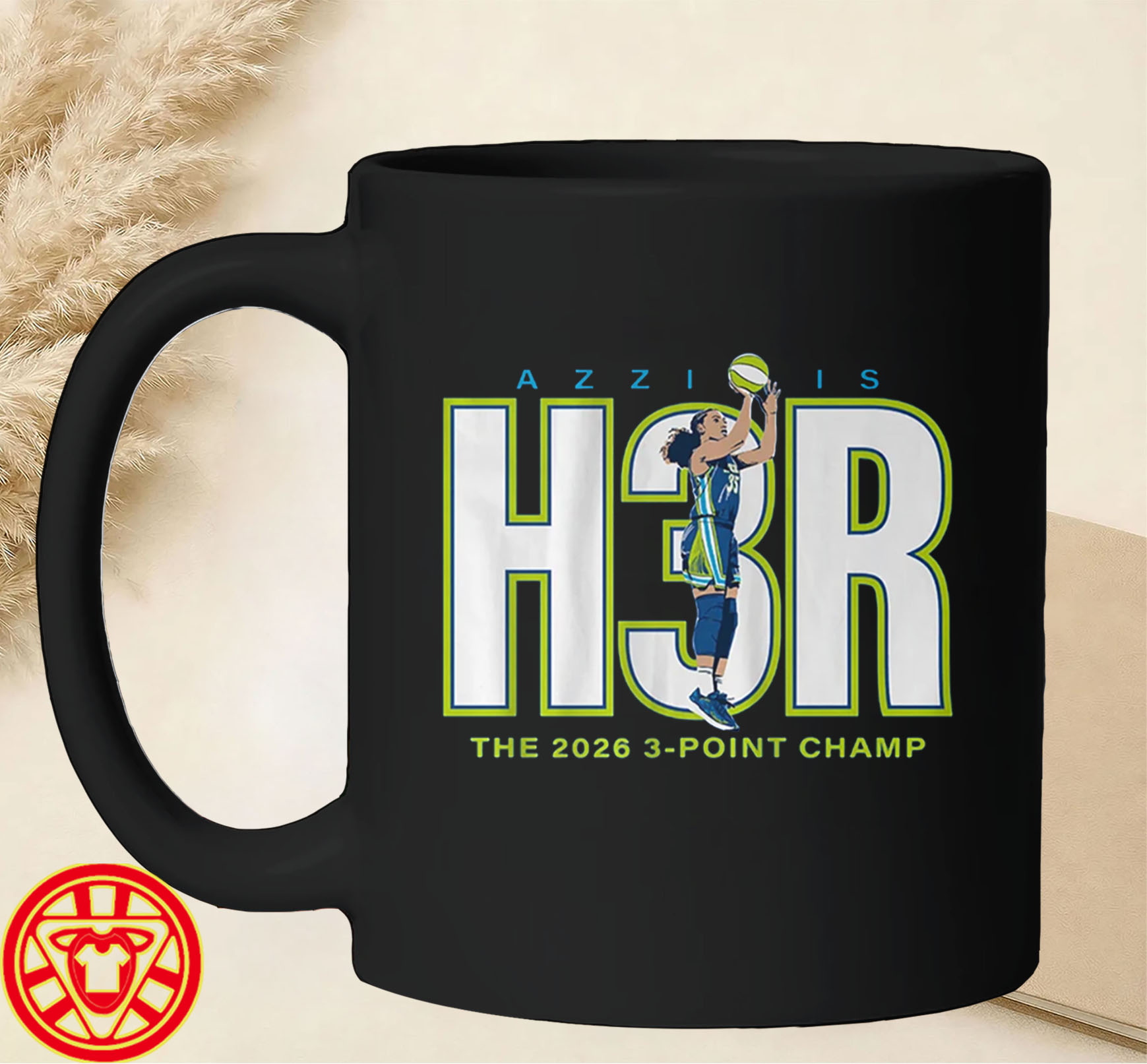 2026 WNBA 3-Point Champion Tee-mug-design