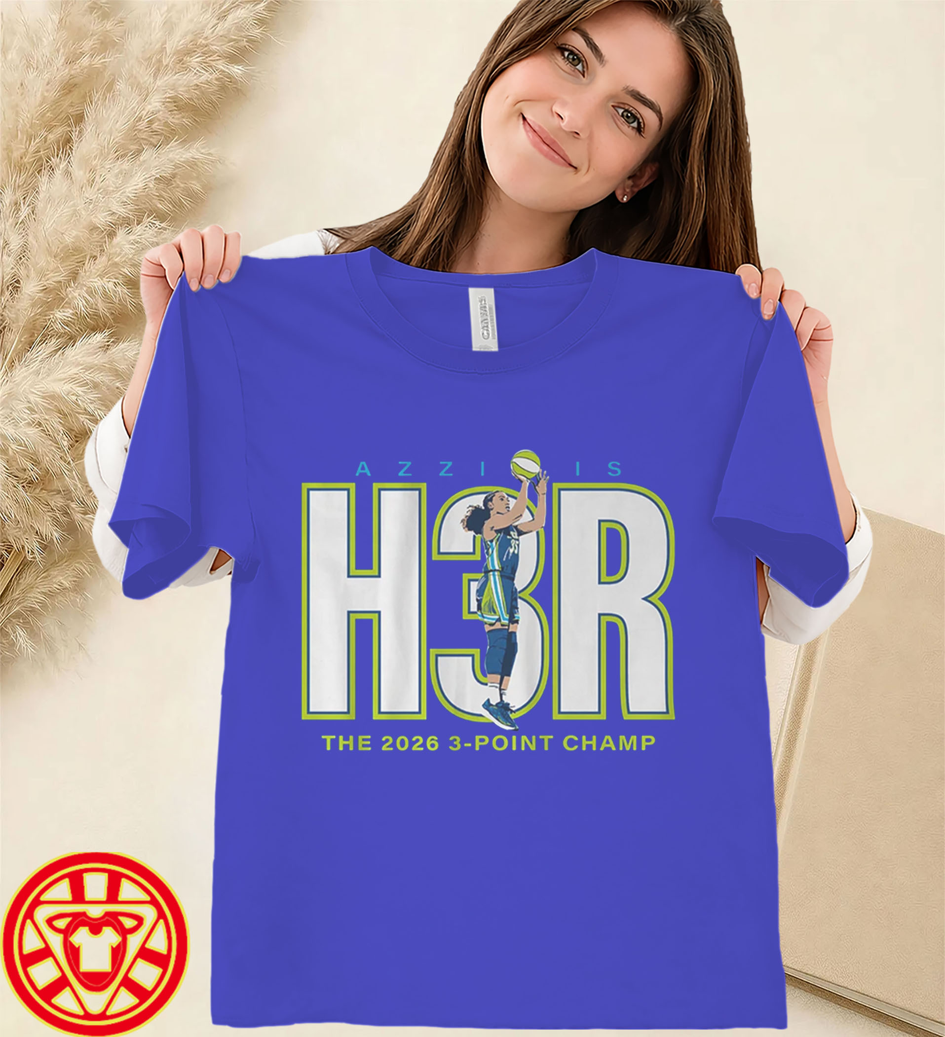 2026 WNBA 3-Point Champion Tee-women