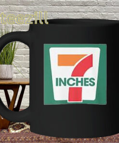 7 Inches Shirt - Funny Retro Logo Mug