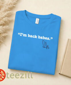Alex Ovechkin I'm Back Babes Shirt - Capitals Fan Tee Kids