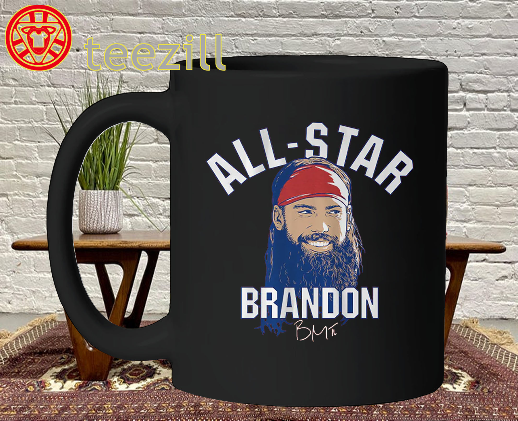 All-Star Brandon Shirt - Brandon Marsh Phillies All-Star Vote Mug