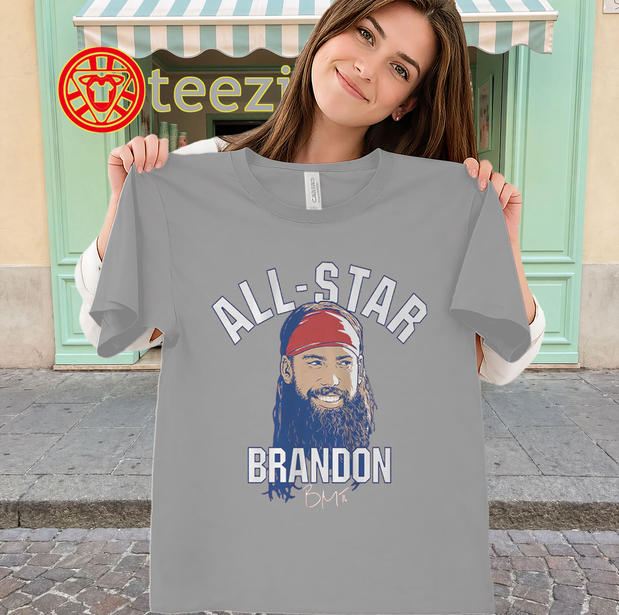 All-Star Brandon Shirt - Brandon Marsh Phillies All-Star Vote-classic